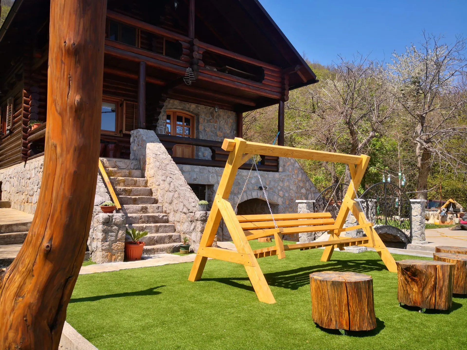 Drvena ljuljačka 006